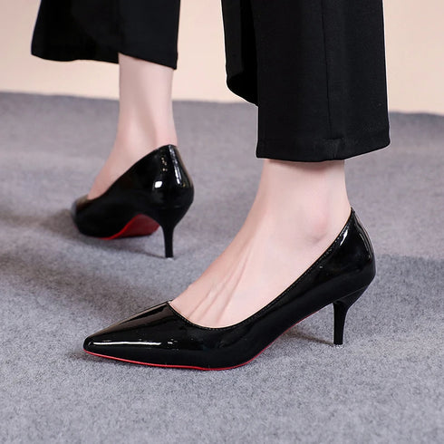 Elegant Pointed Toe Stiletto Pumps for Women - Office and Career Essentials